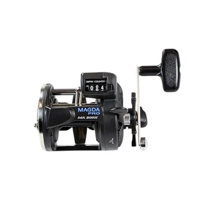 Okuma Magda Pro Line Counter Levelwind Trolling Reel - Seçenekler: MA-15DX, MA-20DLX (Left Handed), MA-30DLX (Left Handed)