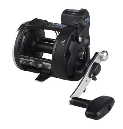 Okuma Magda Pro Line Counter Levelwind Trolling Reel - Seçenekler: MA-15DX, MA-20DLX (Left Handed), MA-30DLX (Left Handed)