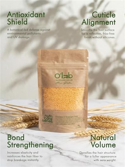 Olab Protein Bazlı Saç Bakım Tozu 50 g | Boyalı Saçlar İçin Onarıcı, Hacim Veren ve Yıpranma Karşıtı Saç Proteini