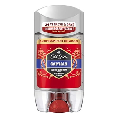 Old Spice Captain Terlemeyi Önleyici Şeffaf Jel Deodorant 70 ml