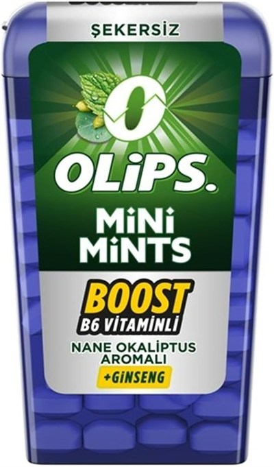 Olips Mini Mints Nane Limon Aromalı Şekerleme 12,5 gr 12 Adet