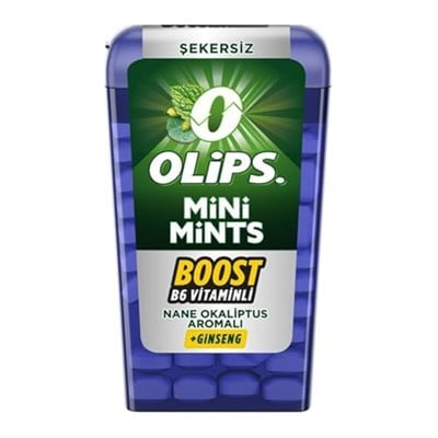 Olips Mini Mints Nane Limon Aromalı Şekerleme 12,5 gr 12 Adet