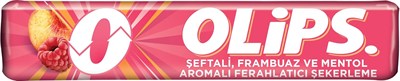 Olips Şeftali Frambuaz Aromalı Stick Şeker 28 gr 24 Adet