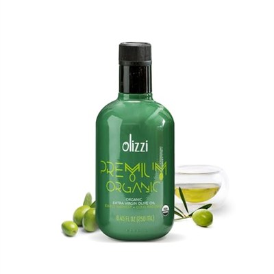 Olizzi Premium Organik Natürel Sızma Zeytinyağı - Ödüllü, Erken Hasat, Soğuk Sıkım 250 ML