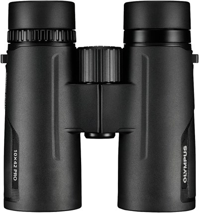 Olympus 10x42 PRO dürbün, doğal, net ve parlak, sağlam, su geçirmez, ince, basit tasarım, seyahat, yürüyüş, spor ve kısa mesafeli gözlem için - Seçenekler: 10x42 PRO, 8x42 PRO