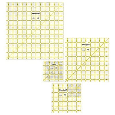 Omnigrid R45125S 12-1/2-İnç Kare Değerli Paket, 4 Adet