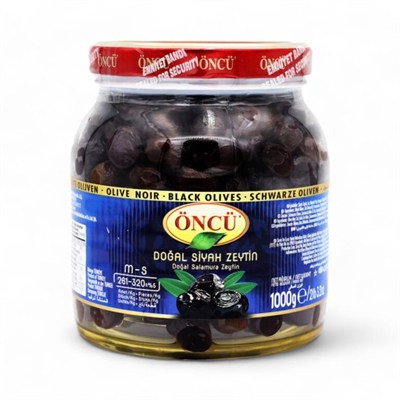Öncü Doğal Siyah Zeytin *M-S* (261-320) 1KG