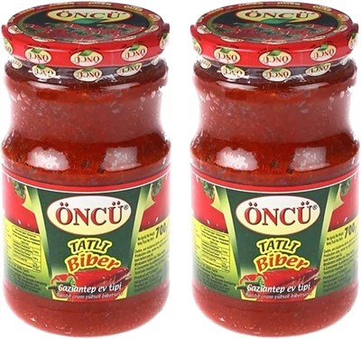 Öncü Tatlı Biber Salçası, 700 gr, 2li Paket