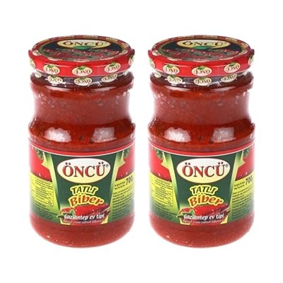 Öncü Tatlı Biber Salçası, 700 gr, 2li Paket
