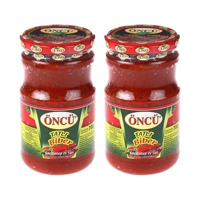 Öncü Tatlı Biber Salçası, 700 gr, 2li Paket