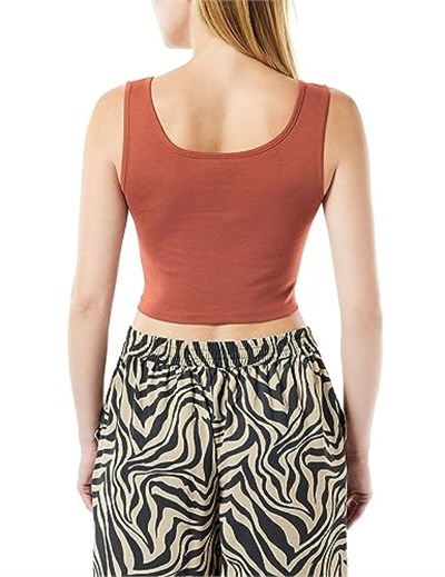 ONLY Kadın ONLMOSTER S/S O-NECK TOP NOOS JRS Tişört Gündelik