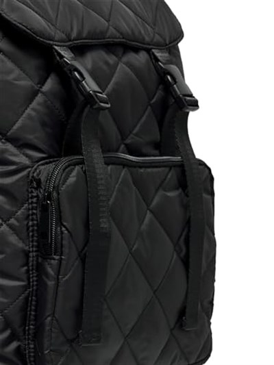 ONLY Kadın ONLOLINE QUILT BACKPACK ACC Çanta, Siyah, Tek Beden