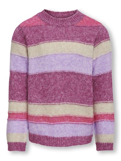 Only Kız Çocuk Bilinmeyen Kazak Kogelaine L/s O-neck Knt
