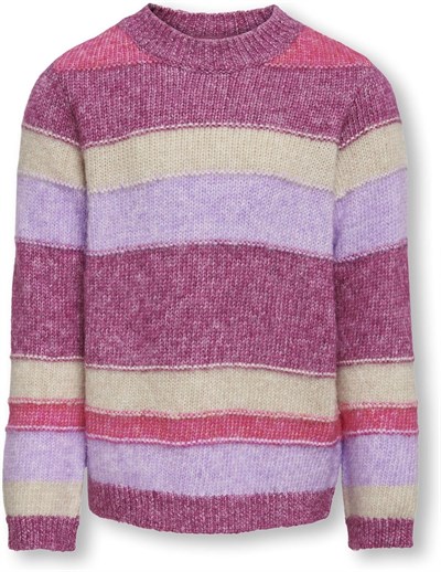 Only Kız Çocuk Bilinmeyen Kazak Kogelaine L/s O-neck Knt