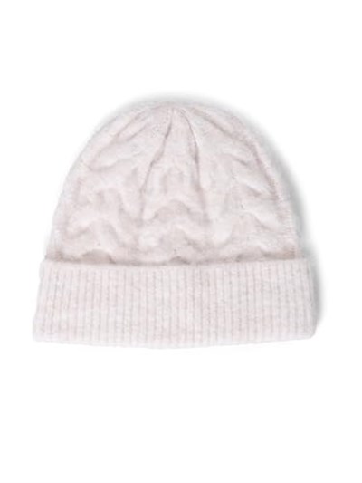 ONLY ONLANNA LIFE CABLE KNIT BEANIE CC Şapka Kadın