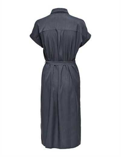 ONLY ONLANNIKA S/L SMOCK DRESS WVN NOOS Elbise Kadın