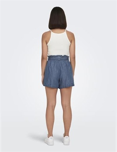 ONLY Onlbea Smilla Hw Pb Loose Dnm Shortsnoos Şort Kadın