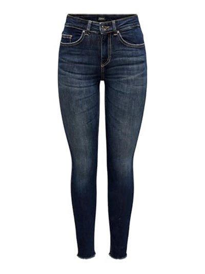 ONLY Onlblush Mid Sk Ankle Rw Dnm Dot245 Noos Kot Pantolon Kadın