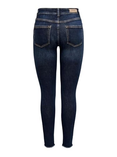 ONLY Onlblush Mid Sk Ankle Rw Dnm Dot245 Noos Kot Pantolon Kadın