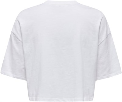 ONLY ONLBONE S/S VACAN TOP BOX JRS Tişört Kadın