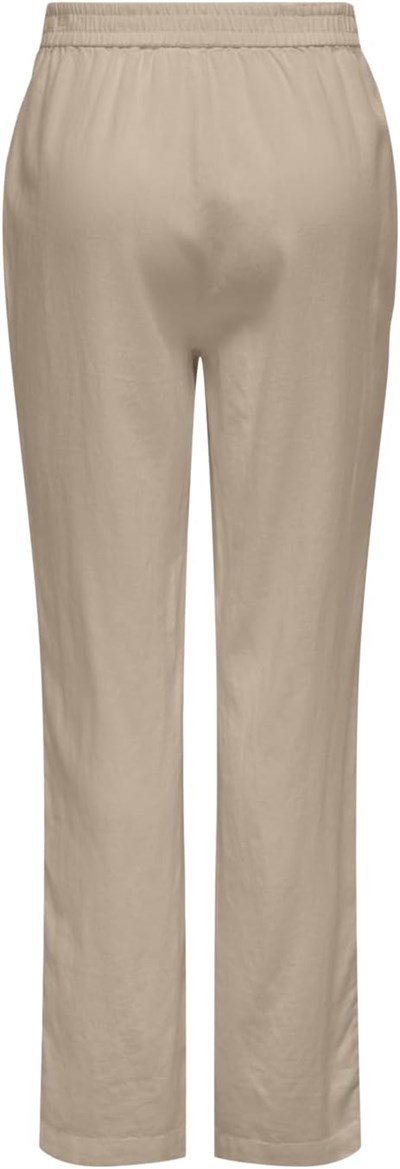 ONLY ONLCARO HW STR LINEN PANT CC TLR Pantolon Kadın