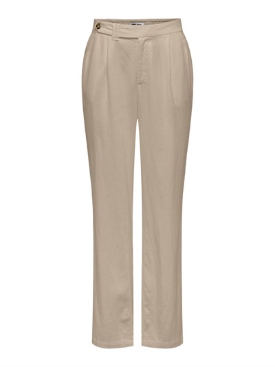 ONLY ONLCARO HW STR LINEN PANT CC TLR Pantolon Kadın