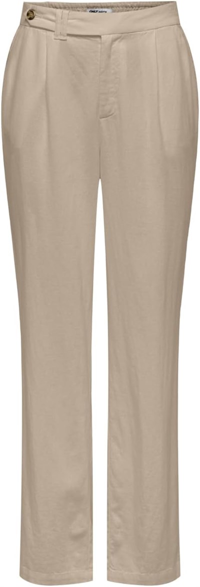 ONLY ONLCARO HW STR LINEN PANT CC TLR Pantolon Kadın