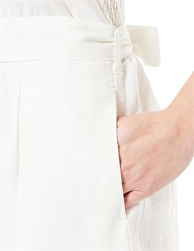 ONLY Onlcaro Strap Linen Blend Playsuit Pnt Pantolon Kadın
