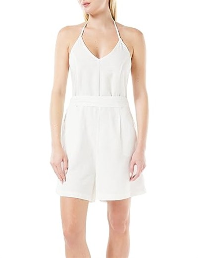 ONLY Onlcaro Strap Linen Blend Playsuit Pnt Pantolon Kadın