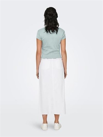 ONLY Onlelina S/S O-neck Short Top Jrs Noos Onlelina S/S O-Neck Short Top Jrs Noos Kadınlar
