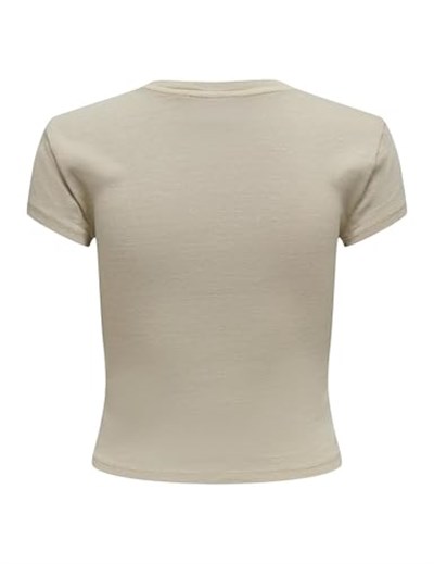 ONLY ONLELINA S/S O-NECK SHORT TOP JRS NOOS Tişört Kadın