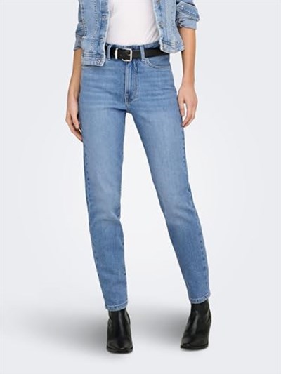 ONLY ONLEMILY STRETCH HW ST AK DNM CRO571NOOS Pantolon Kadın
