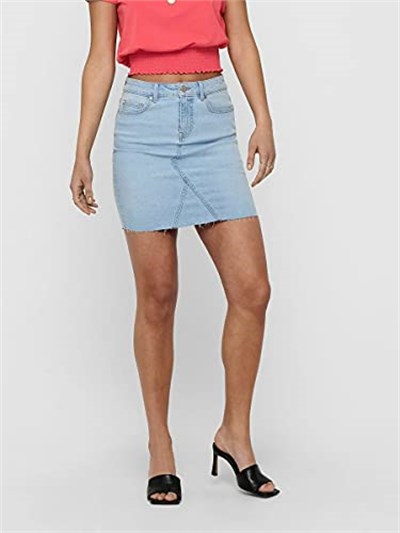 ONLY ONLFAN SKIRT RAW EDGE BB CRF5012 Etek Kadın