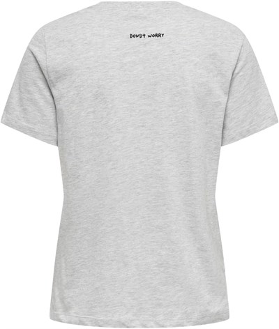ONLY ONLFOODIE LIFE REG S/S TOP BOX JRS Tişört Kadın