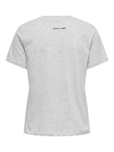 ONLY ONLFOODIE LIFE REG S/S TOP BOX JRS Tişört Kadın