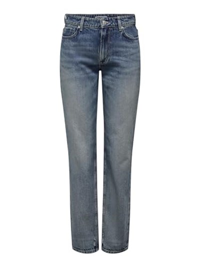 ONLY ONLJACI MW STRAIGHT TINT DNM CRO Jeans Kadın
