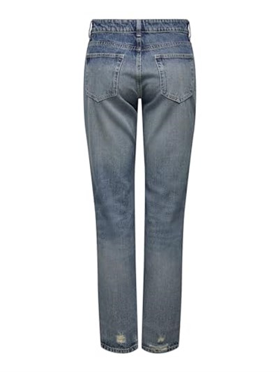 ONLY ONLJACI MW STRAIGHT TINT DNM CRO Jeans Kadın
