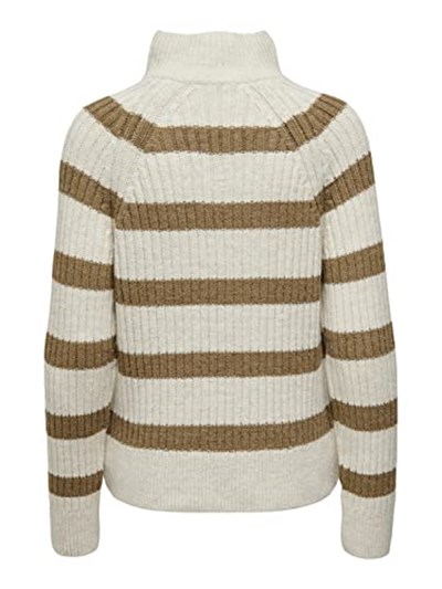 ONLY ONLLEISE FREYA LS ZIP HIGH NECK KNT NOOS Kazak Kadın