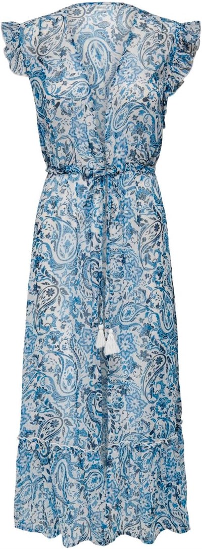 ONLY ONLLILJA LIFE BEACH DRESS ACC Elbise Kadın