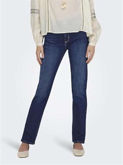 ONLY ONLLILOU HW SLIM DNM REA057 Jeans Kadın