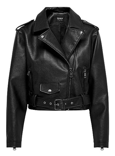 ONLY ONLLOUIE FAUX LEAHTER BIKER OTW Dış Giyim Kadın