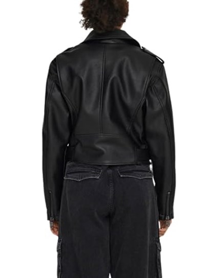 ONLY ONLLOUIE FAUX LEAHTER BIKER OTW Dış Giyim Kadın