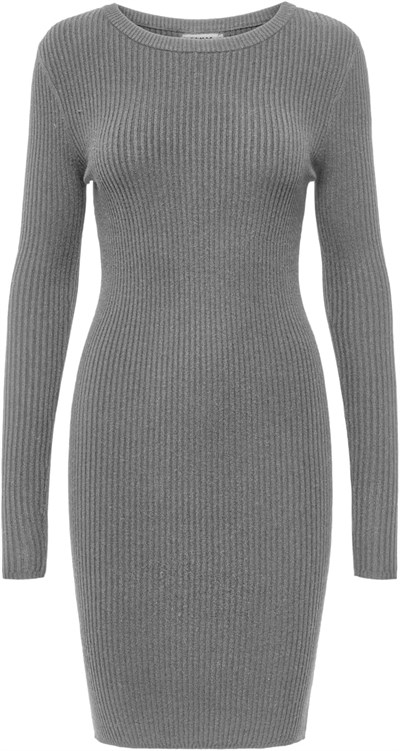 ONLY ONLLOUISA LS O-NECK DRESS CC KNT Elbise Kadın