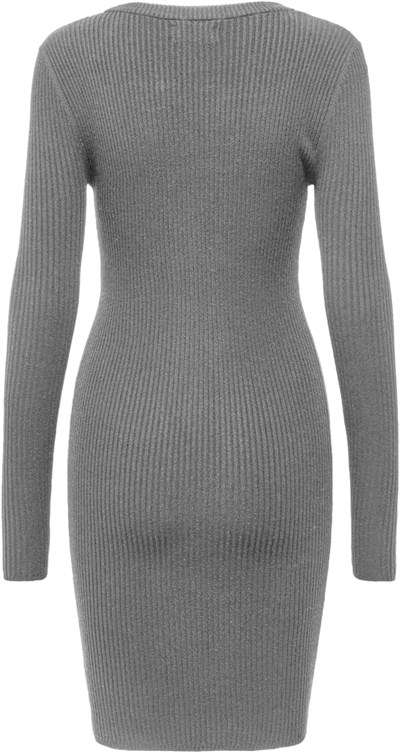 ONLY ONLLOUISA LS O-NECK DRESS CC KNT Elbise Kadın