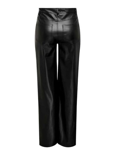 ONLY ONLMADISON-MAX HW WIDE FAUX LEATHER PNT Pantolon Kadın