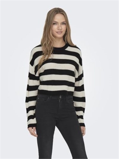 ONLY ONLMALAVI L/S CROPPED PULLOVER KNT NOOS Kazak Kadın