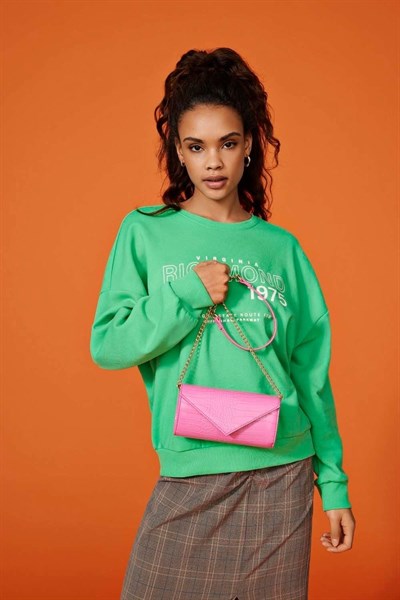 ONLY ONLMATHILDA L/S O-NECK BOX SWT Sweatshirt Kadın