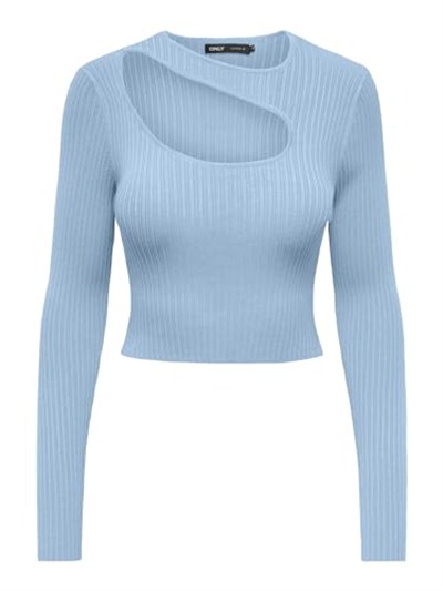 ONLY ONLMEDDI LS PEEK-A-BOO O-NECK CC KNT Kazak Kadın