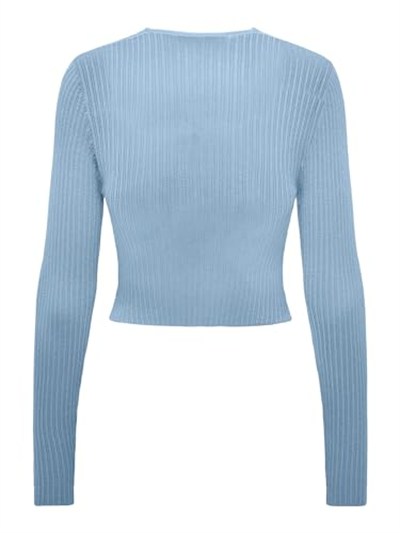 ONLY ONLMEDDI LS PEEK-A-BOO O-NECK CC KNT Kazak Kadın