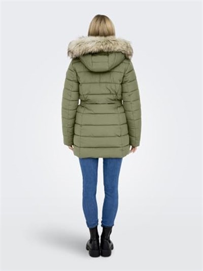 ONLY ONLNEWLUNA QUILTED COAT CC OTW Dış Giyim Kadın